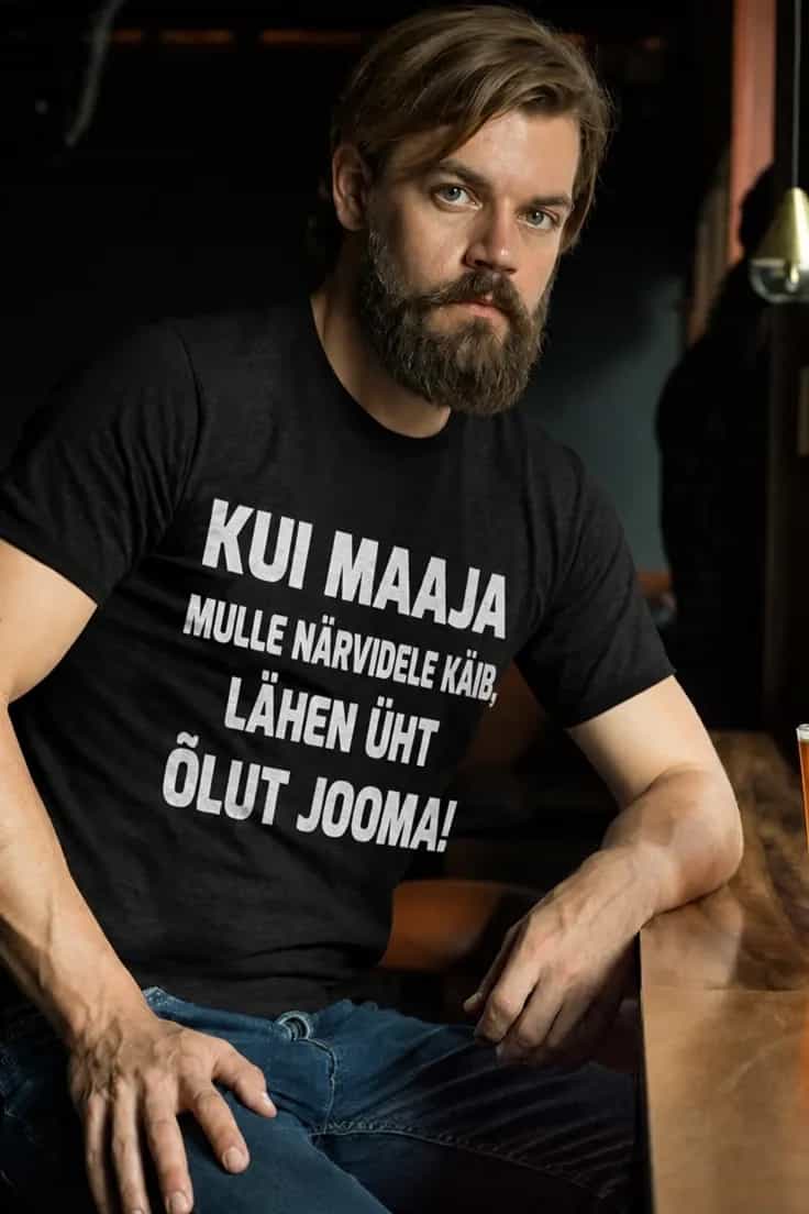 Naljakas T-särk õllepausi nimega – KUI MAAJA