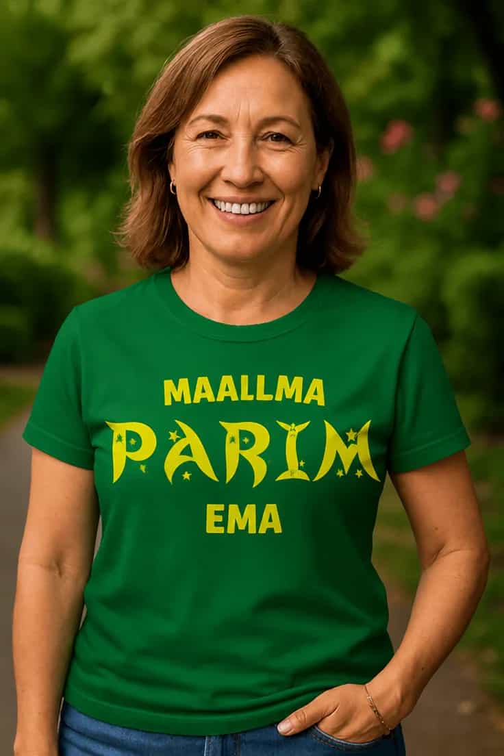 T-särk maailma parim ema soovitud nimega