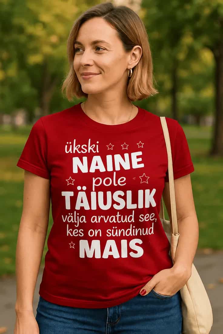 T-särk mai sünnipäeva nali soovitud kuuga