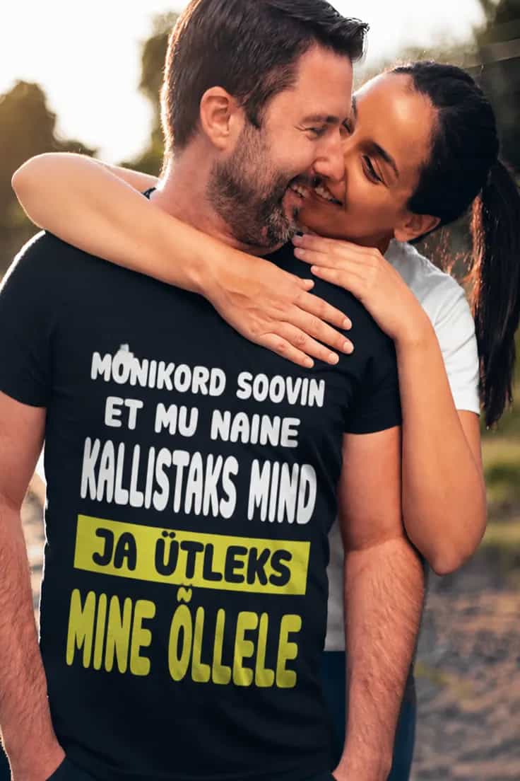 Naljakas T-särk Mine õllele – MÕNIKORD SOOVIN