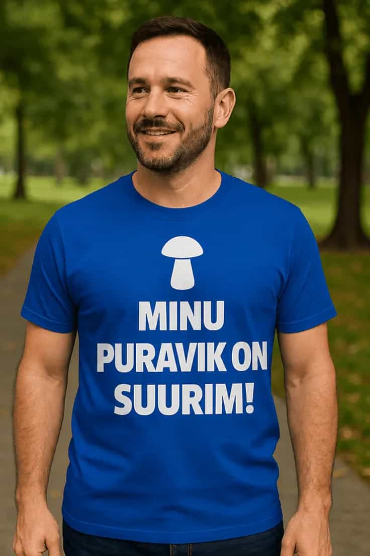 Naljakas T-särk Minu puravik on suurim | MINU