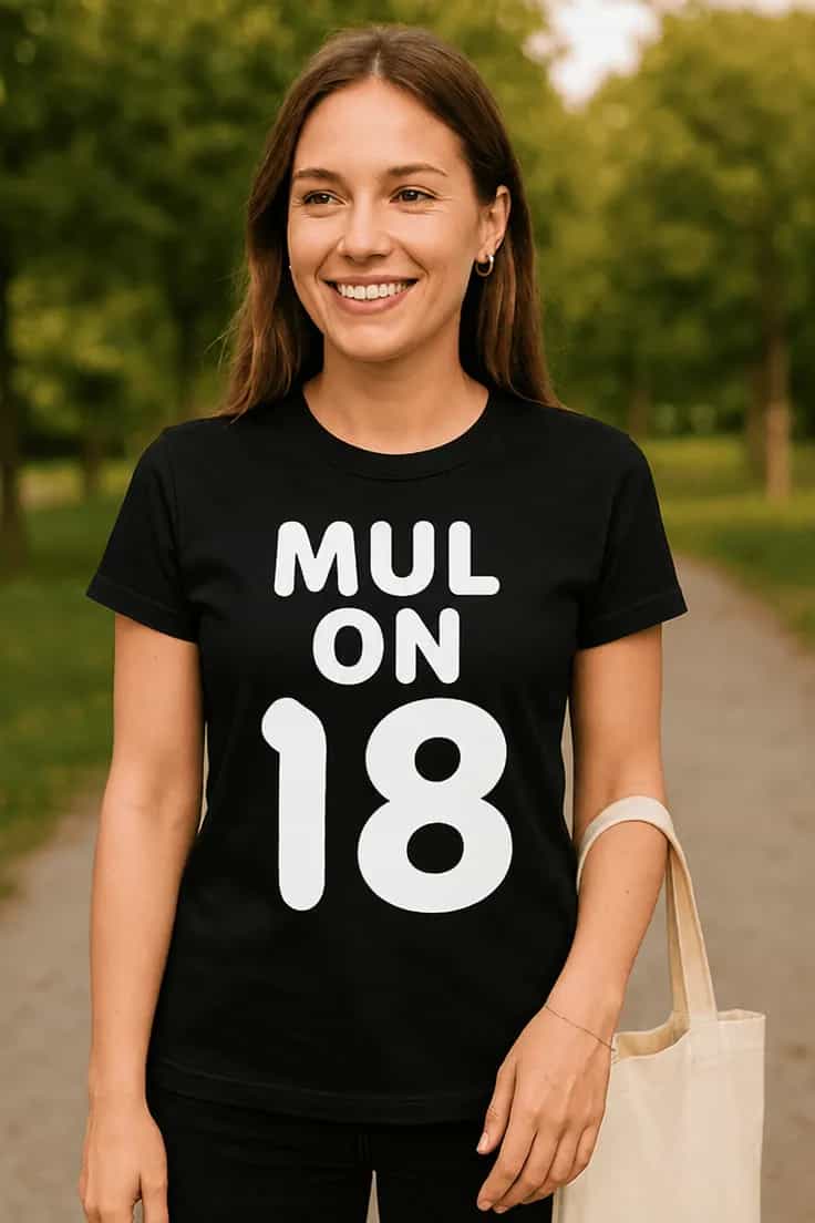 Naljakas T-särk Mul on 18 – MUL ON 18