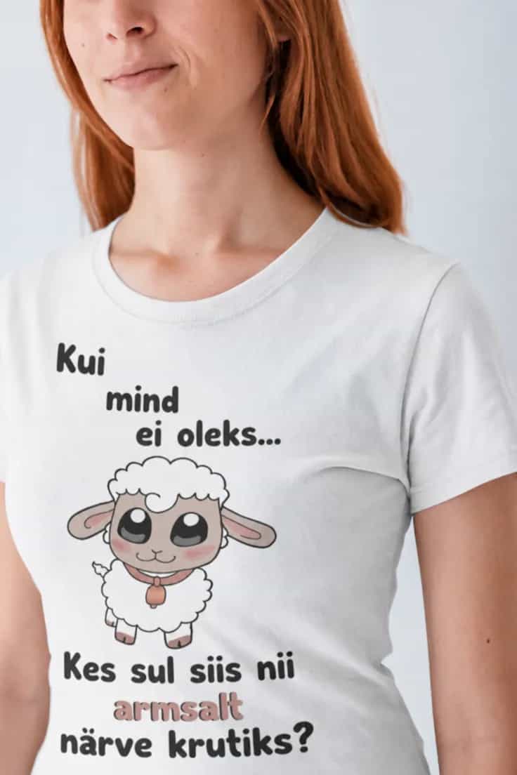 Naljakas T-särk Närvide kruttija – Kui mind ei oleks...