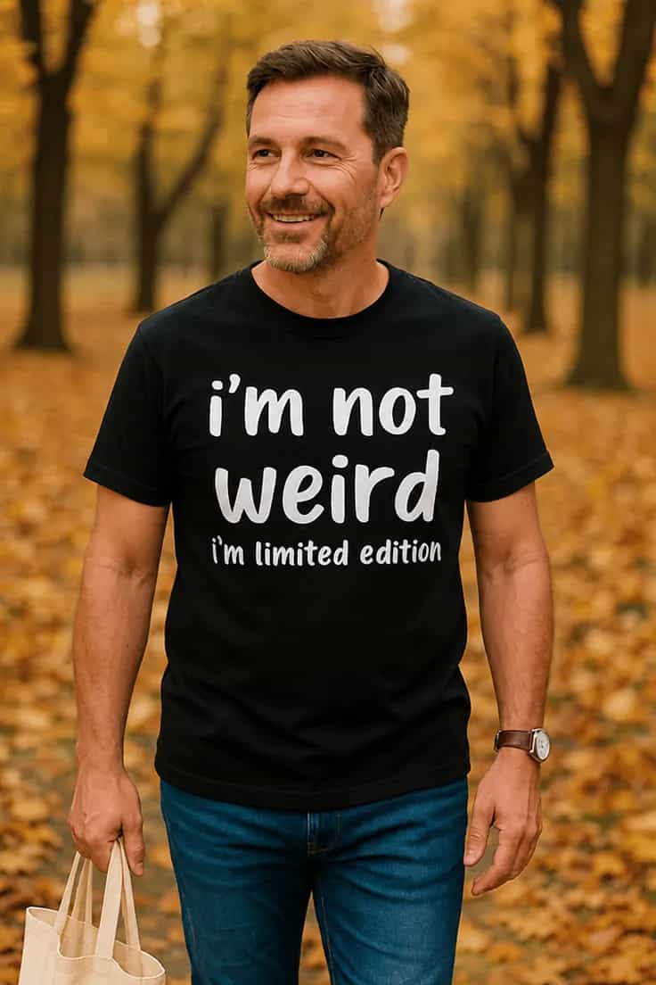 Naljakas T-särk „I'm limited edition“