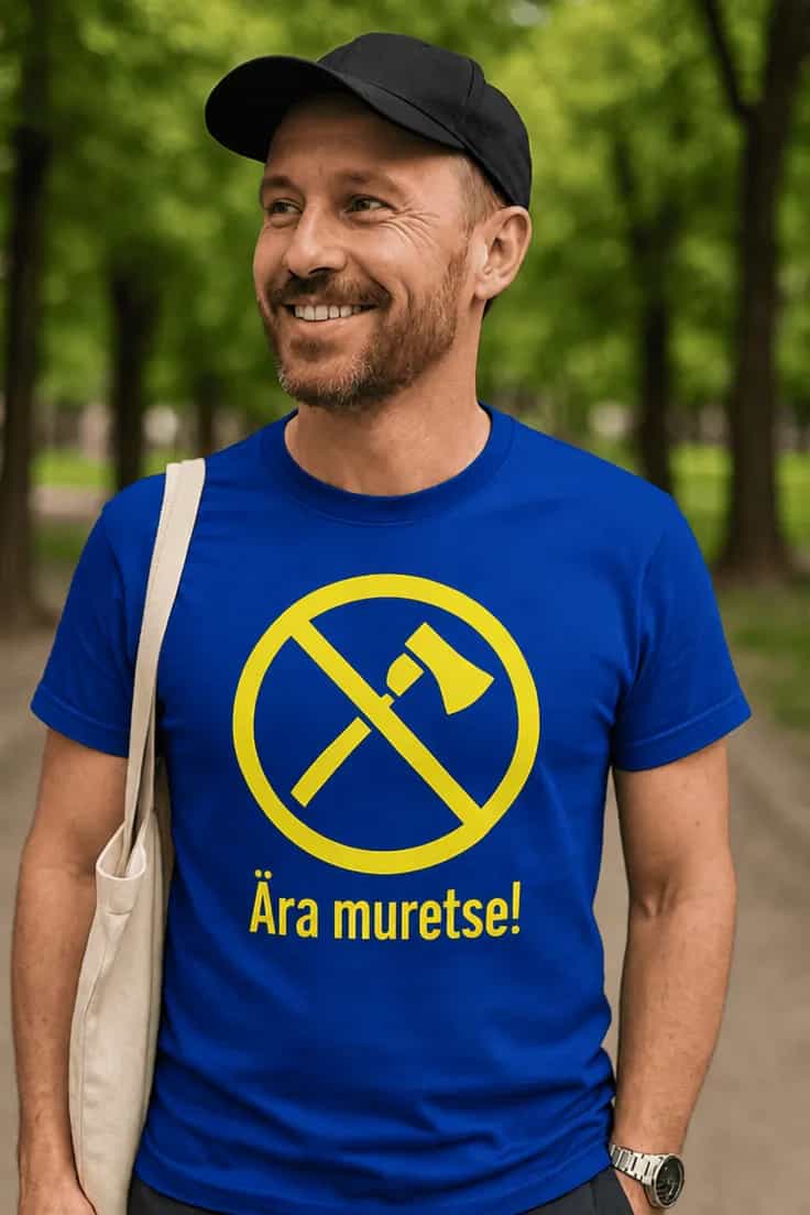Naljakas T-särk Ära muretse! | kingiidee