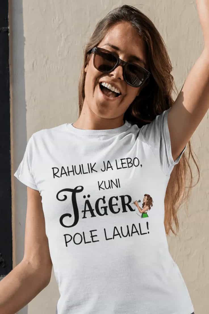 Naljakas T-särk Rahulik ja lebo – RAHULIK JA LEBO