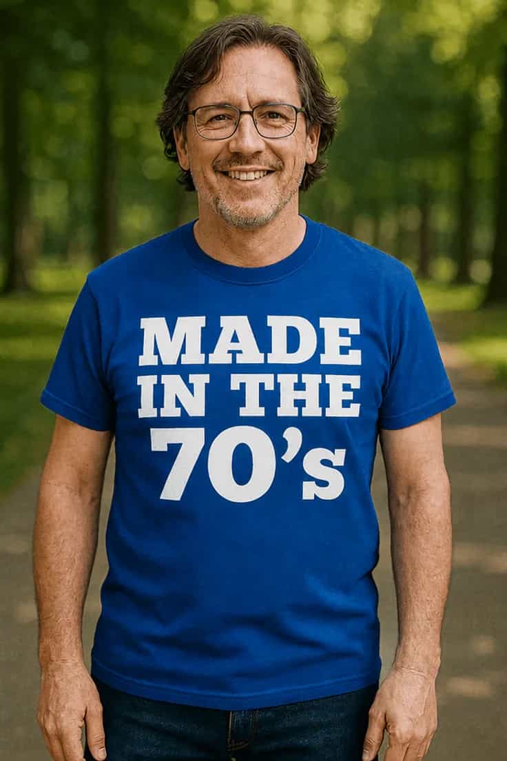 T-särk 70ndate lapsele „Made in the 70’s“