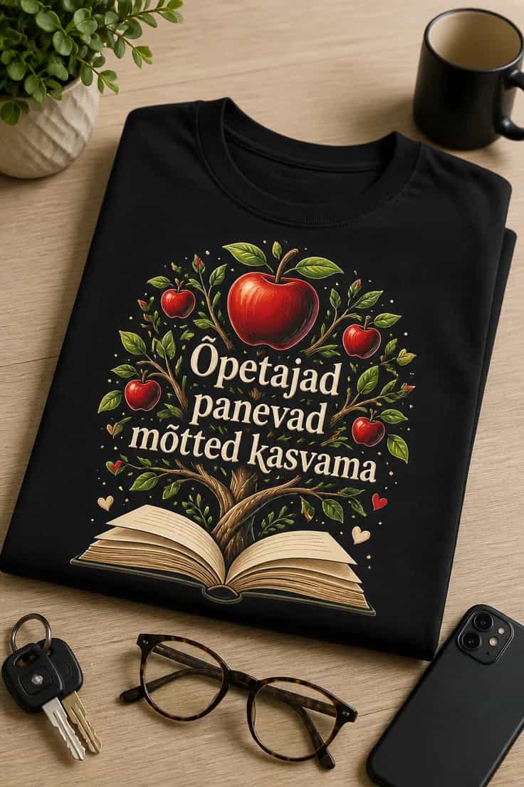 Õpetaja T-särk – Õpetajad panevad mõtted kasvama