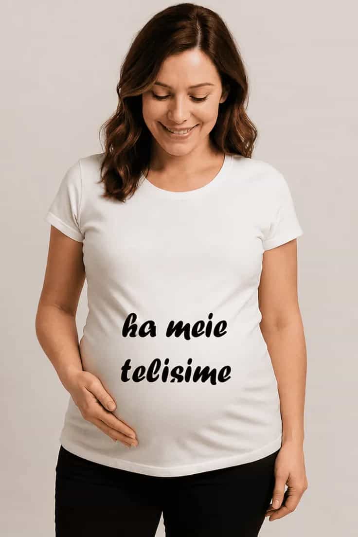 Raseduse T-särk Ka meie tellisime ka meie tellisime