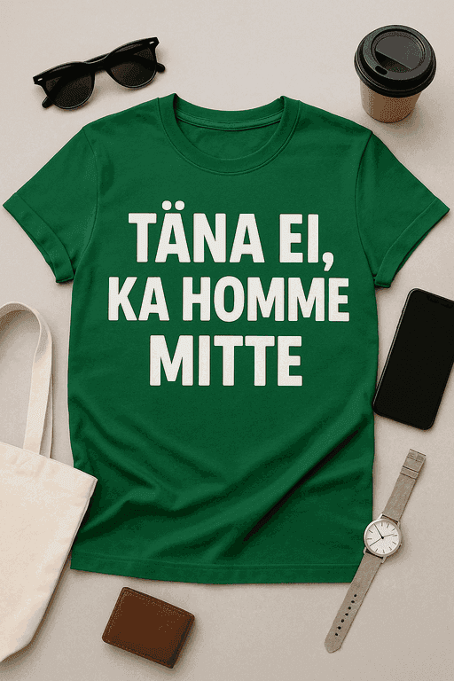 Täna ei, ka homme mitte T-särk
