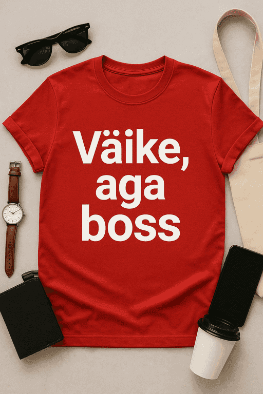 Väike, aga Boss T-särk