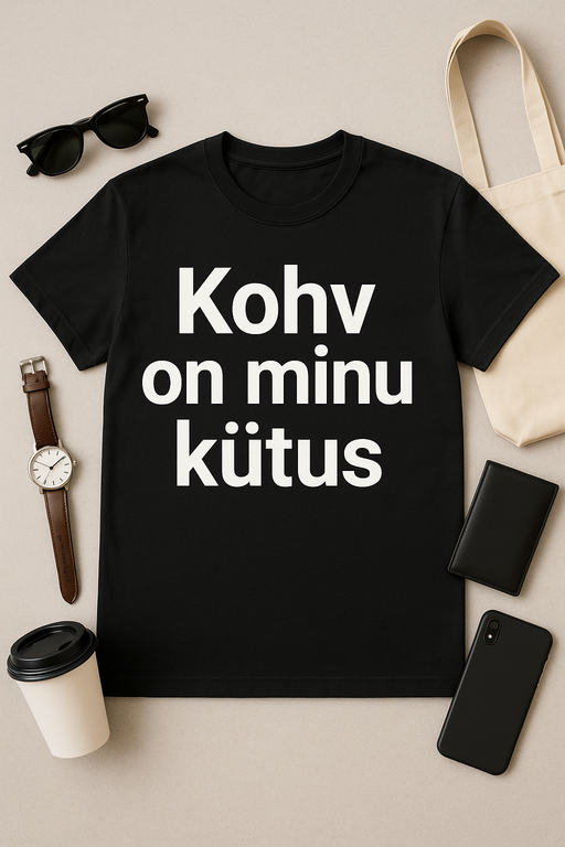 Kohv on minu kütus T-särk
