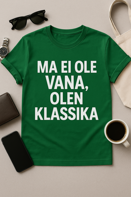 Ma ei ole vana, olen klassika T-särk
