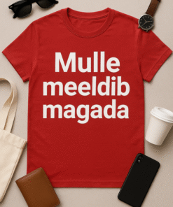 T-särk: Mulle meeldib magada
