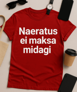 Naeratus Ei Maksa Midagi T-särk