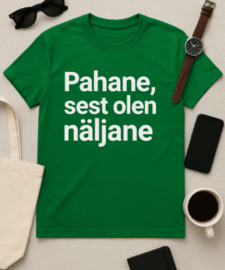 Pahane, sest olen näljane T-särk