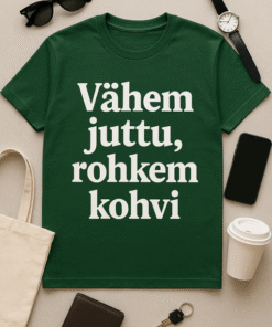 Vähem juttu, rohkem kohvi T-särk