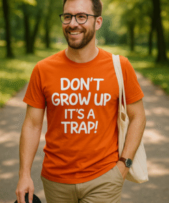 DON'T GROW UP IT'S A TRAP! - T-särk