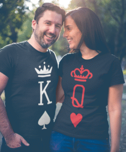 King & Queen kaardid - T-särk (komplekt)