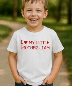 I love my little brother (nimi sinu soovil) - T-särk