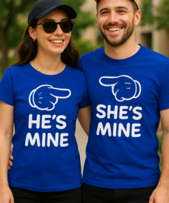 HE'S MINE, SHE'S MINE - T-särkide komplekt