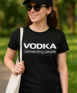 Vodka connecting people - T-särk