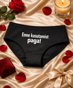 Naljakad naiste aluspüksid – Enne kasutamist paita