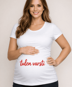 Rasedate T-särk „Tulen varsti“
