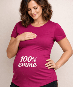 Rasedate T-särk „100% emme“