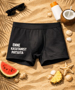 Meeste bokserid „ENNE KASUTAMIST PATSUTA“