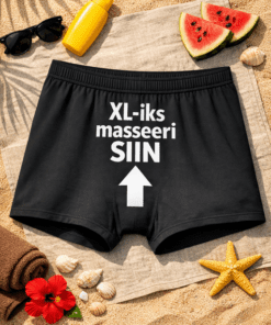 Meeste bokserid – XL-iks masseeri SIIN