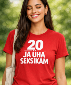Naljakas T-särk 20 ja üha SEXYkam