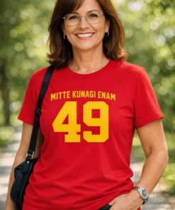 Naljakas T-särk MITTE KUNAGI ENAM 49