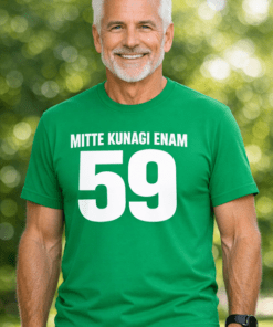 Naljakas T-särk MITTE KUNAGI ENAM 59