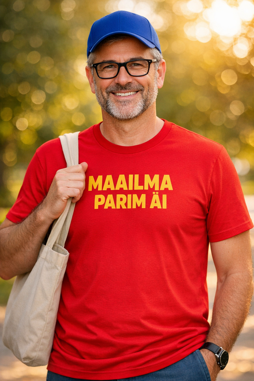Naljakas T-särk „Maailma parim äi”