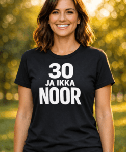 Naljakas T-särk "30 ja ikka noor"
