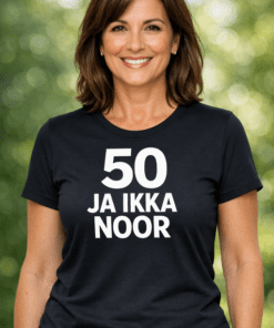 Naljakas T-särk 50 ja ikka noor