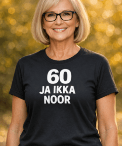 Naljakas T-särk 60 ja ikka noor