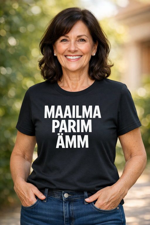 Naljakas T-särk „Maailma parim ämm“