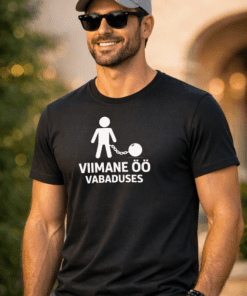 Naljakas T-särk „Viimane öö vabaduses“