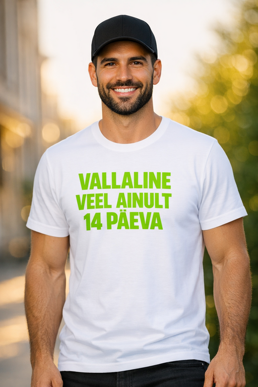 Naljakas T-särk: Vallaline veel ainult 14 päeva