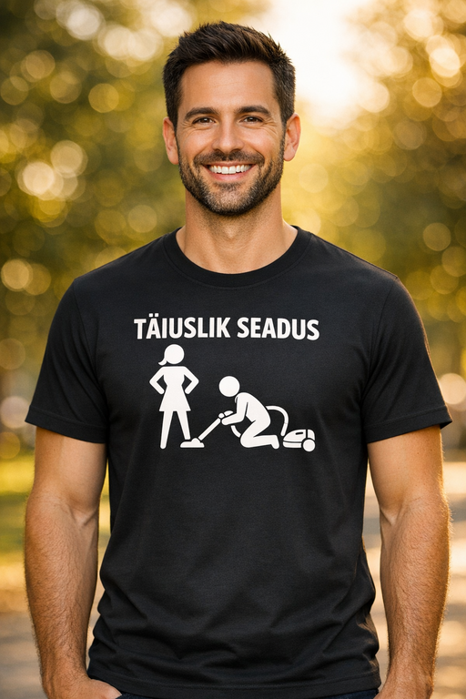 Naljakas T-särk “Täiuslik seadus”